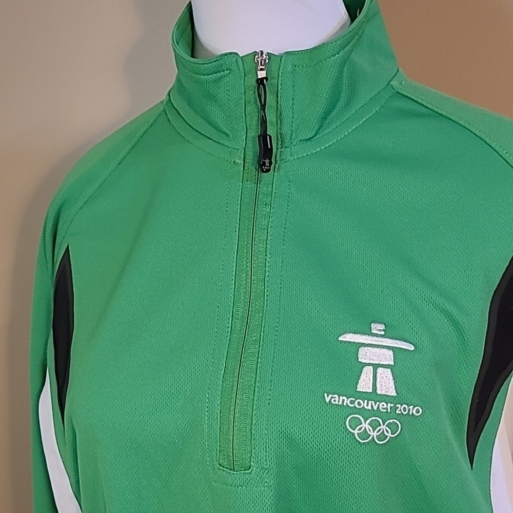 SUNICE Vancouver 2010 Winter Olympics Lightweight 1/4 Zip Jacket - Picture 3 of 15